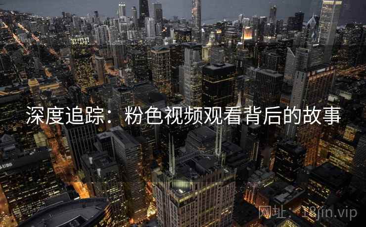 深度追踪：粉色视频观看背后的故事